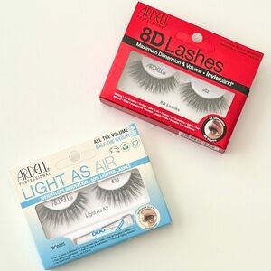 Ardell Lashes Set (8D-952 and Light As Air-523)